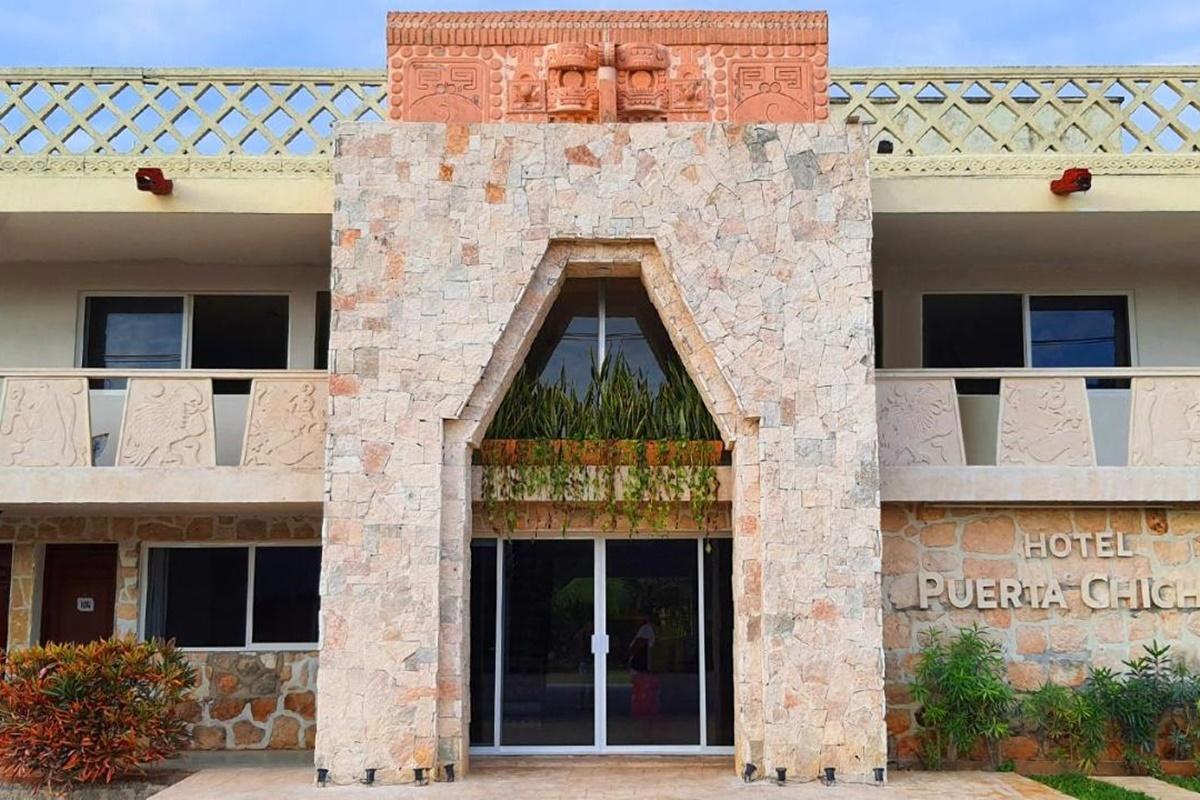 Hotel Puerta Chichen Chichén Itzá Exterior foto